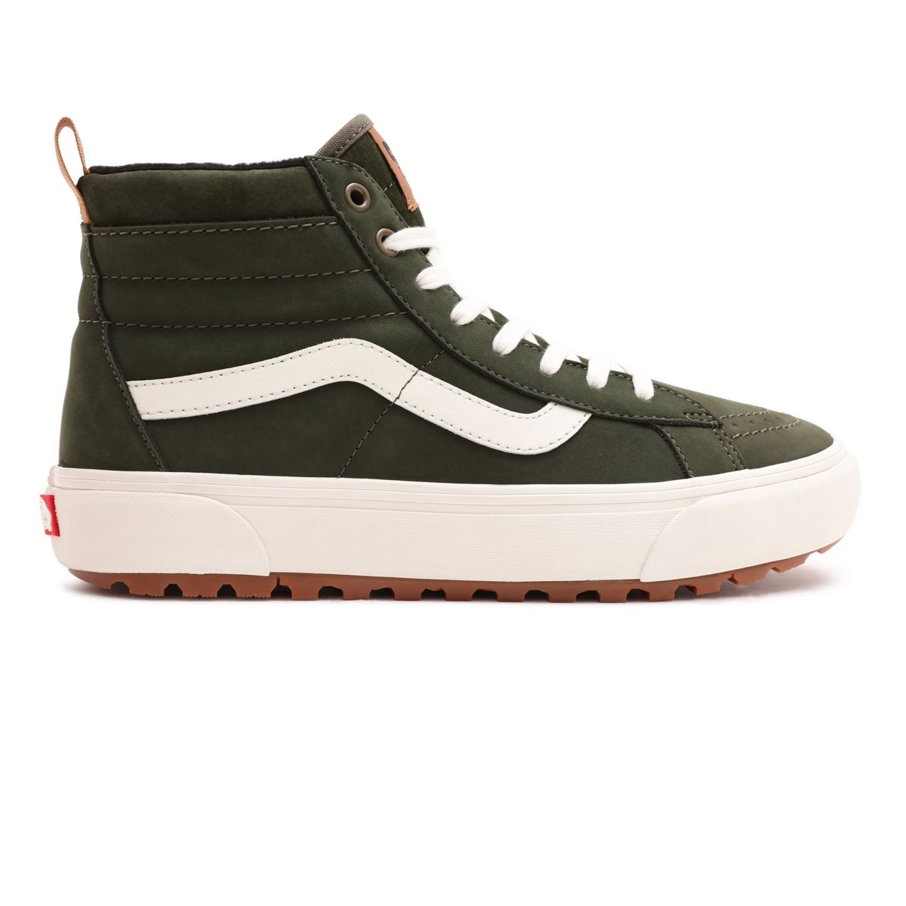 Vans Sk8-Hi MTE-1 Green Classic Mens Womens - Grape Leaf/Nubuck VN0A5HZY6JN Shoes