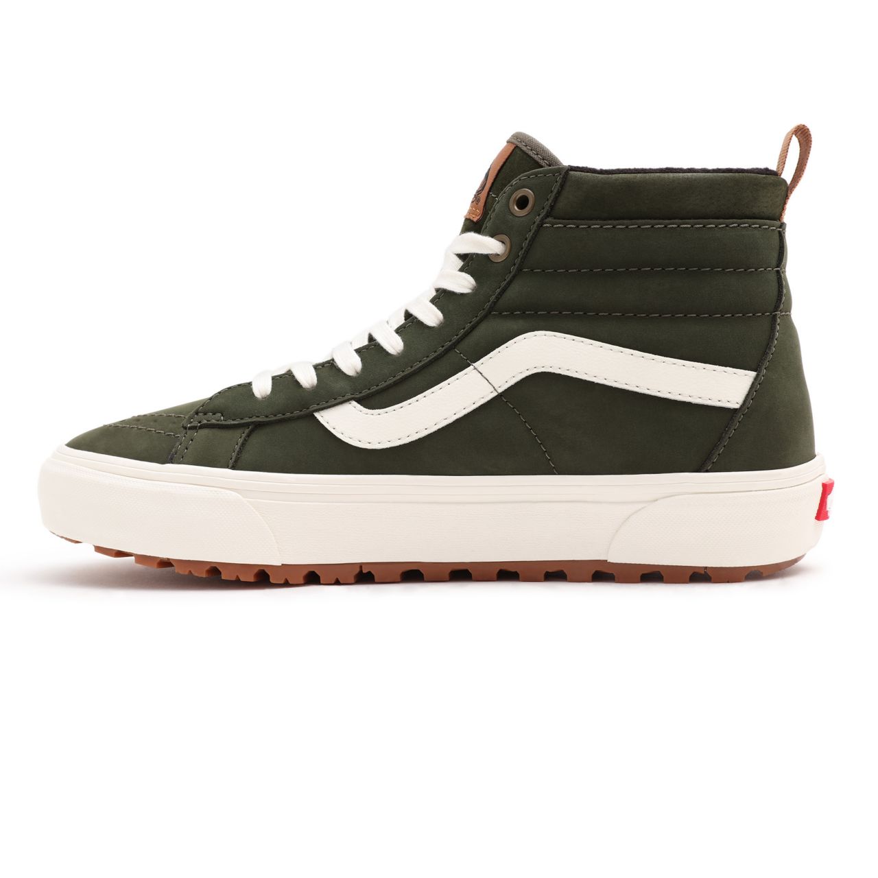 Vans Sk8-Hi MTE-1 Green Classic Mens Womens - Grape Leaf/Nubuck VN0A5HZY6JN Shoes