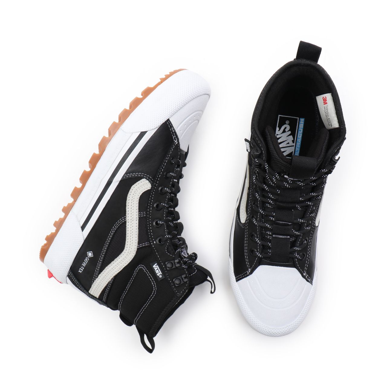 Vans Sk8-Hi Gore-Tex MTE-3 Black Classic Mens Womens - Black/Marshmallow VN0A5I111KP Shoes