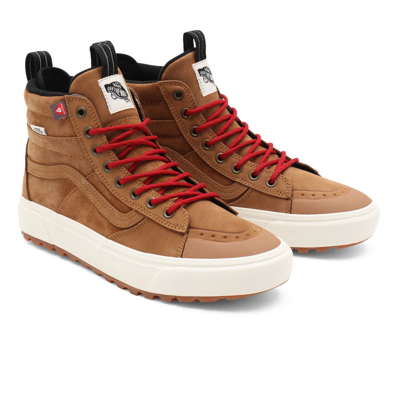 Vans Sk8-Hi MTE-2 Brown Classic Mens Womens - chipmunk/marshmallow VN0A5HZZGWU Shoes