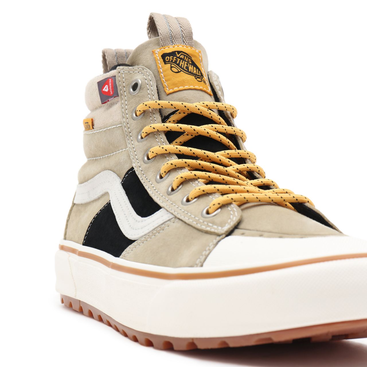 Vans Sk8-Hi MTE-2 Beige Classic Mens Womens - khaki/black VN0A5HZZZF5 Shoes