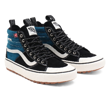 Vans Sk8-Hi MTE-2 Black Classic Mens Womens - Black/Blue Coral VN0A5HZZZ8N Shoes