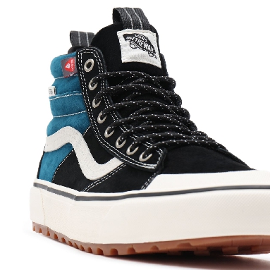 Vans Sk8-Hi MTE-2 Black Classic Mens Womens - Black/Blue Coral VN0A5HZZZ8N Shoes