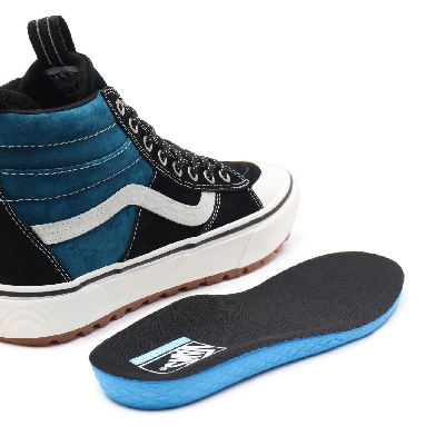 Vans Sk8-Hi MTE-2 Black Classic Mens Womens - Black/Blue Coral VN0A5HZZZ8N Shoes