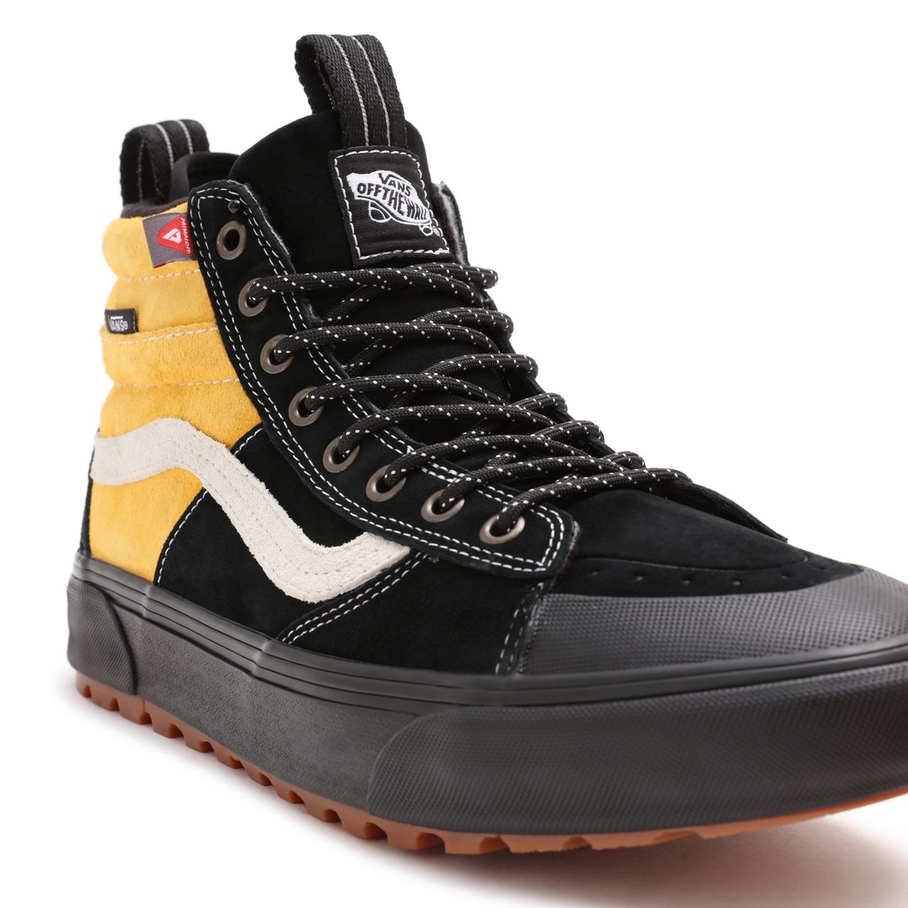 Vans Sk8-Hi MTE-2 Black Classic Mens Womens - Black/Yellow VN0A5HZZY23 Shoes