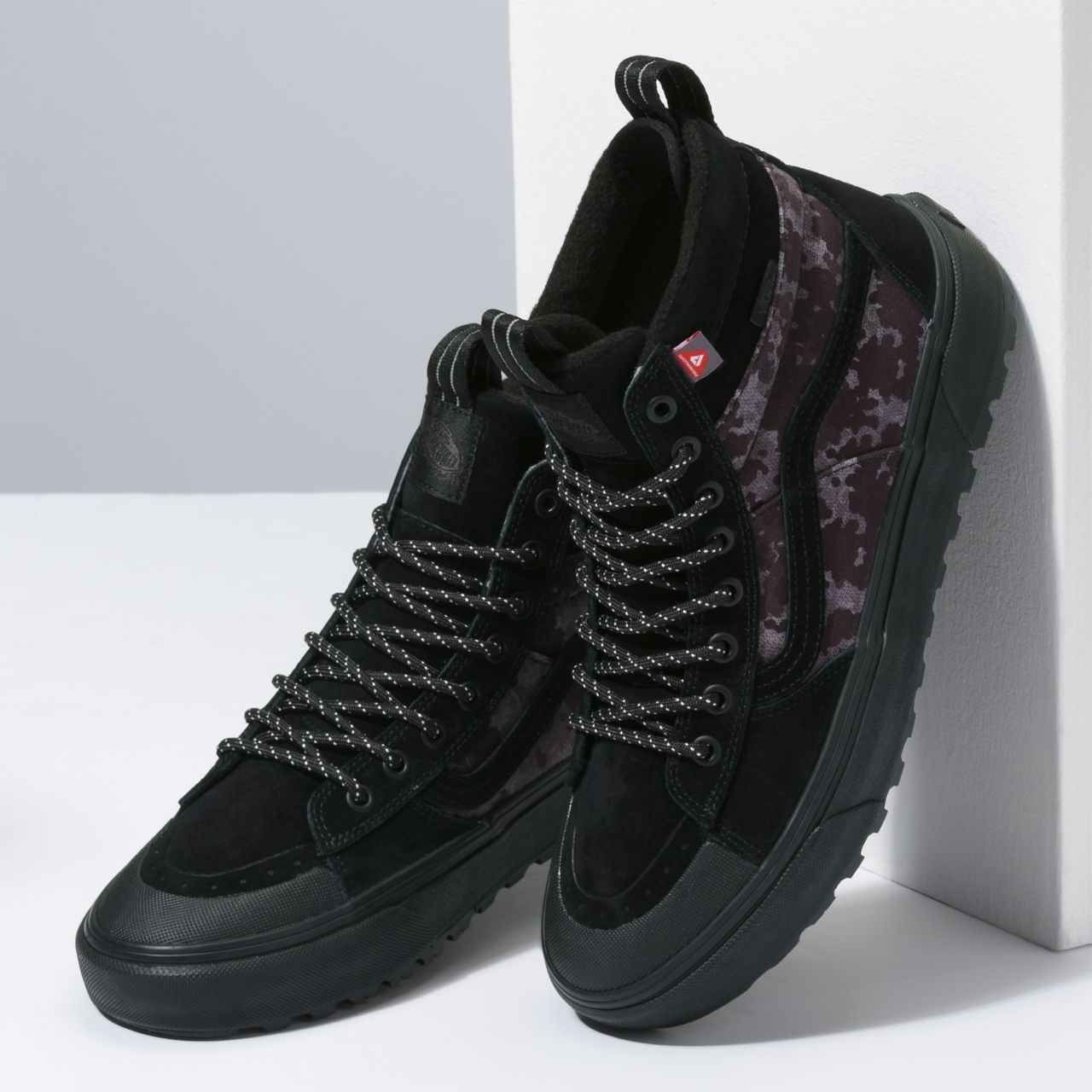 Vans Sk8-Hi MTE-2 Black Classic Mens Womens - (Mte) Black/Black/Camo VN0A5HZZ29B Shoes