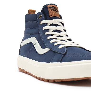 Vans Sk8-Hi MTE-1 Blue Classic Mens Womens - dress blues/nubuck VN0A5HZYA07 Shoes