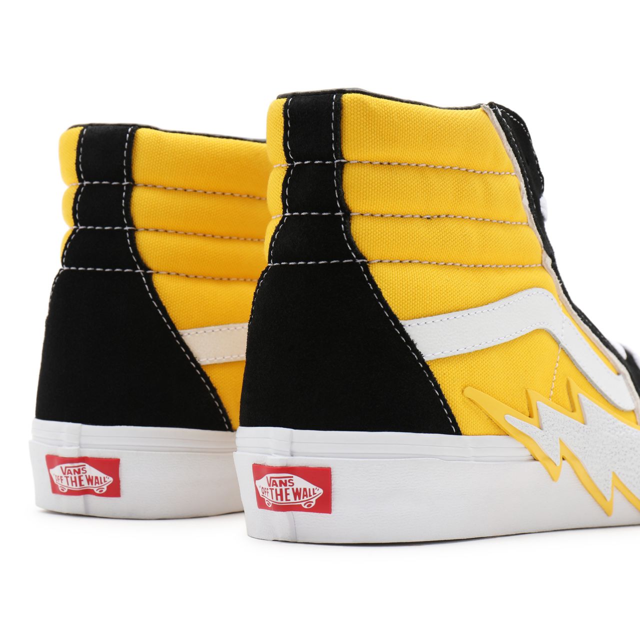 Vans Sk8-Hi Bolt Yellow Classic Mens Womens - freesia/true white VN0A5JIVA05 Shoes