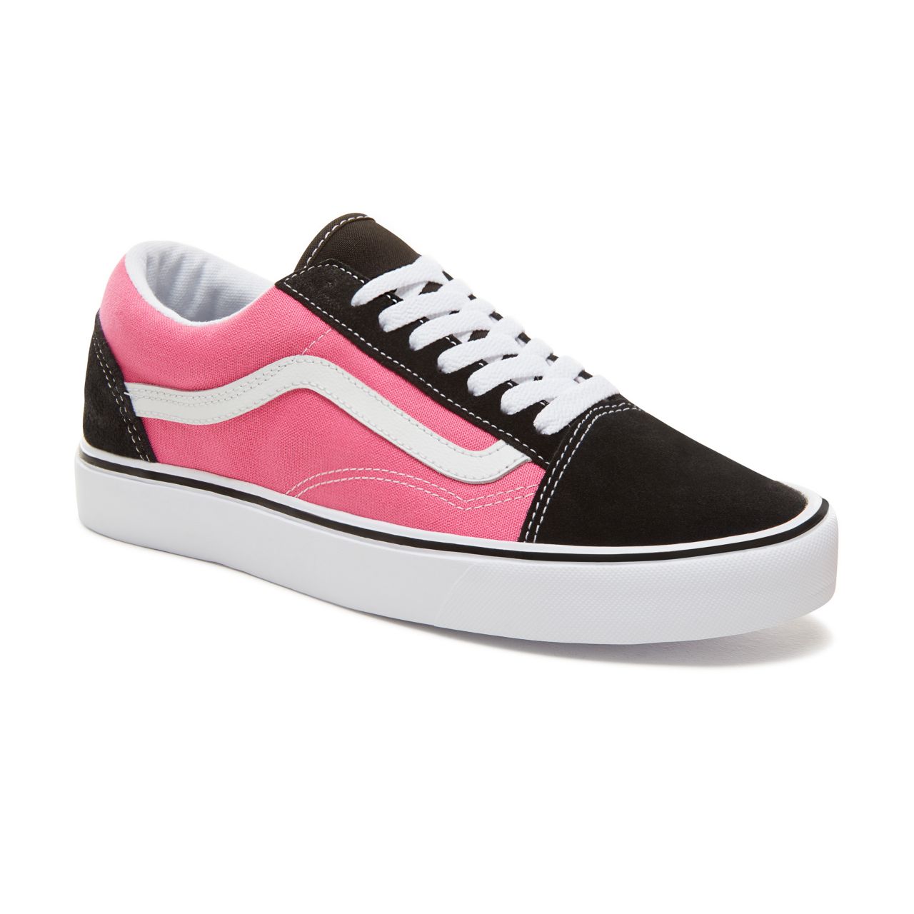 Vans Suede 2-Tone Old Skool Lite Classic Mens Womens - (2Tone) Black/Magenta VA2Z5WUB0 Shoes