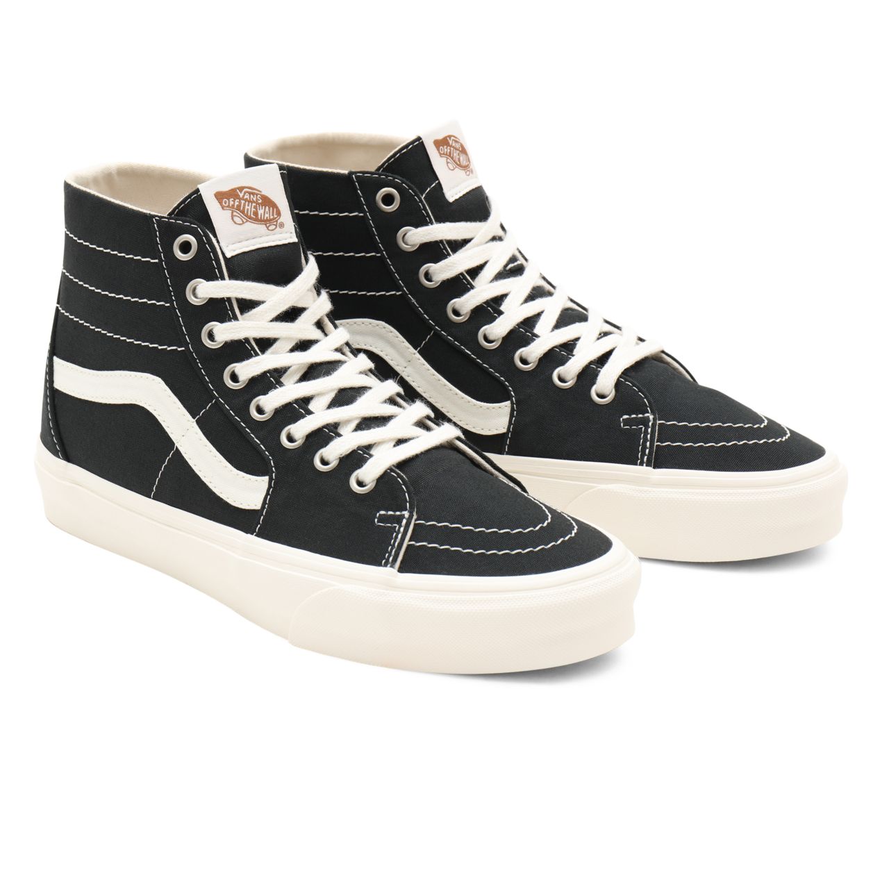 Vans Eco Theory Sk8-Hi Tapered Black Classic Mens Womens - (Eco Theory) black/natural VN0A4U169FN Shoes