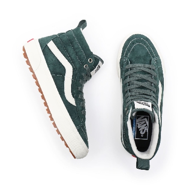 Vans Sk8-Hi MTE-1 Green Classic Mens Womens - jungle green/suede VN0A5HZYA08 Shoes