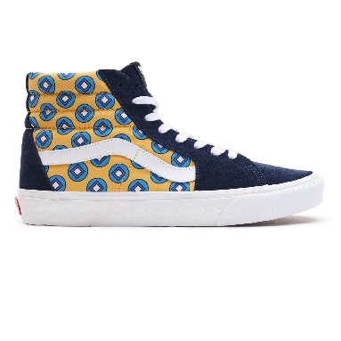 Vans Tie Print Mix Sk8-Hi Multicolour Classic Mens Womens - (Tie Print Mix) dress blues/multi VN0A32QG9Z3 Shoes