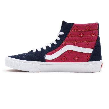 Vans Tie Print Mix Sk8-Hi Multicolour Classic Mens Womens - (Tie Print Mix) dress blues/multi VN0A32QG9Z3 Shoes