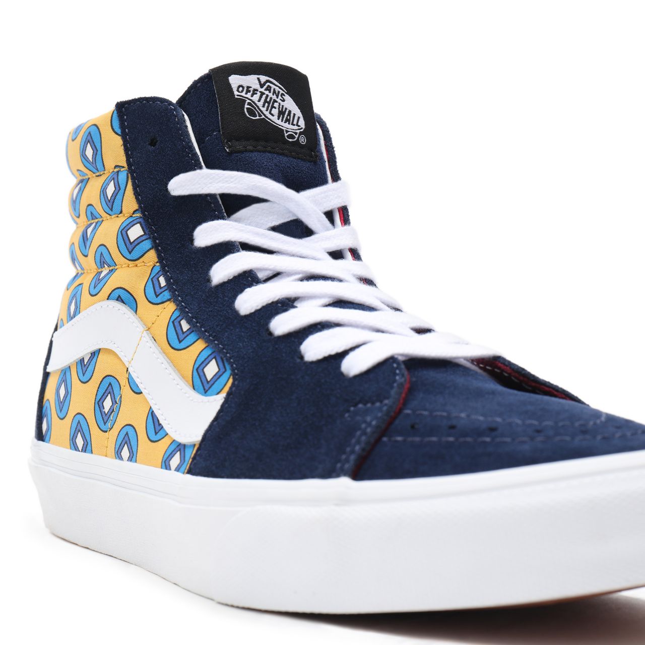 Vans Tie Print Mix Sk8-Hi Multicolour Classic Mens Womens - (Tie Print Mix) dress blues/multi VN0A32QG9Z3 Shoes