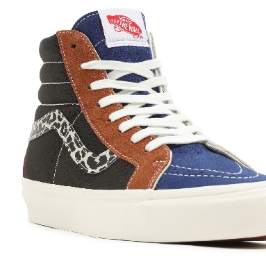 Vans Anaheim Factory Sk8-Hi 38 DX Multicolour Classic Mens Womens - (Anaheim Factory) Animal Mix/Black VN0A5KRI96M Shoes