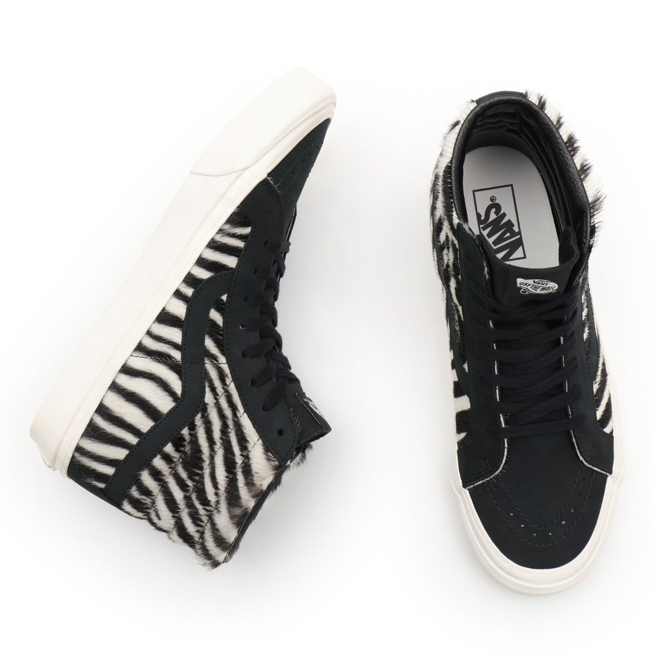 Vans Anaheim Factory Sk8-Hi 38 DX Black Classic Mens Womens - (Anaheim Factory) Black/Zebra VN0A38GF4ZD Shoes