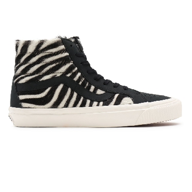 Vans Anaheim Factory Sk8-Hi 38 DX Black Classic Mens Womens - (Anaheim Factory) Black/Zebra VN0A38GF4ZD Shoes