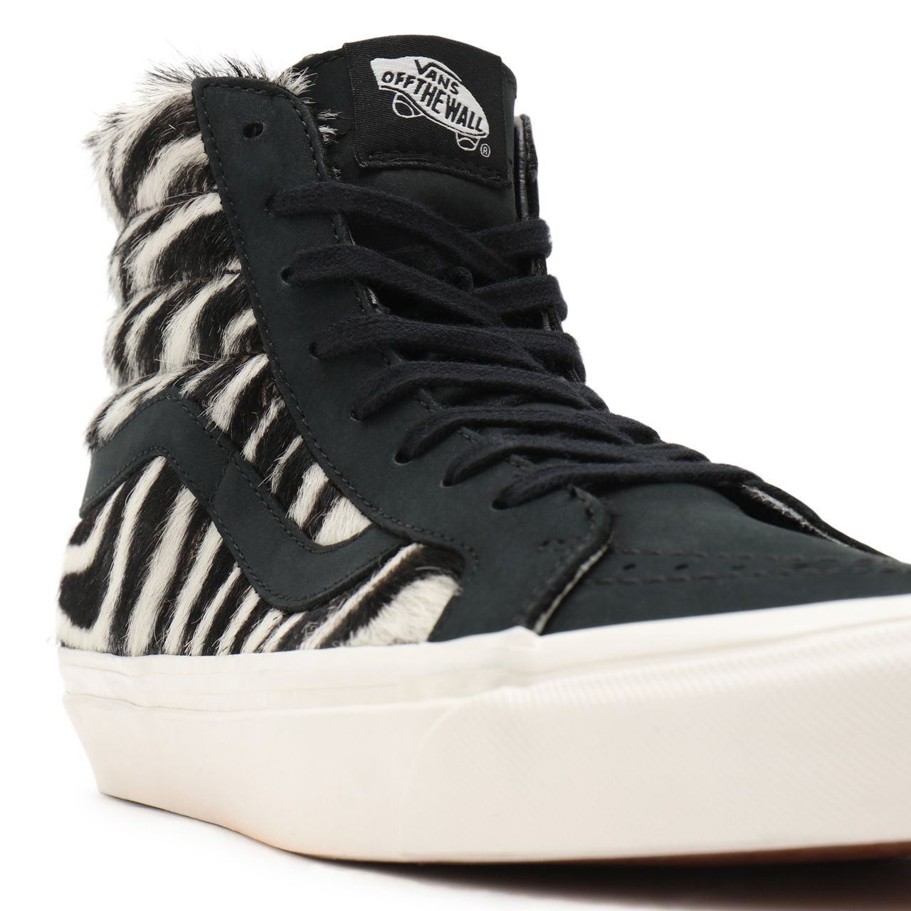 Vans Anaheim Factory Sk8-Hi 38 DX Black Classic Mens Womens - (Anaheim Factory) Black/Zebra VN0A38GF4ZD Shoes