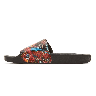 Vans X Marvel Slide-On Classic Mens Womens - (Marvel) Spider-Man/Black V004KI9H7 Shoes