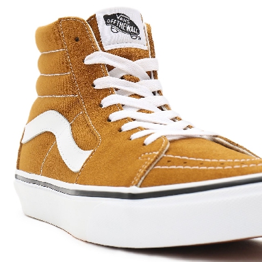 Vans Sk8-Hi Brown Classic Mens Womens - golden brown/true white VN0A32QG9GE Shoes