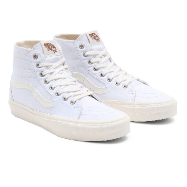 Vans Eco Theory Sk8-Hi Tapered White Classic Mens Womens - (Eco Theory) white/natural VN0A4U169FQ Shoes