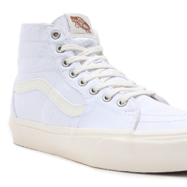 Vans Eco Theory Sk8-Hi Tapered White Classic Mens Womens - (Eco Theory) white/natural VN0A4U169FQ Shoes