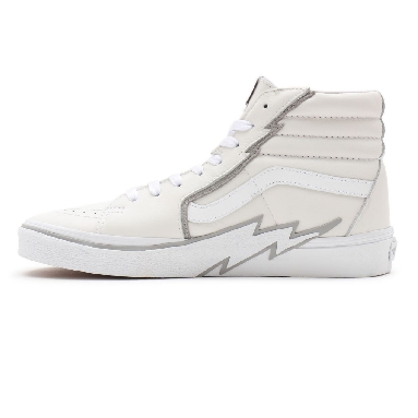 Vans Sk8-Hi Bolt White Classic Mens Womens - true white/drizzle VN0A5JIVXP3 Shoes