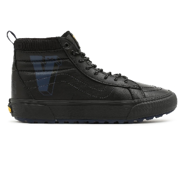 Vans Varsity Sk8-Hi MTE-1 Black Classic Mens Womens - (Varsity) Varsity Black/Dress Blues VN0A5HZYA5O Shoes