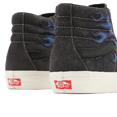 Vans Anaheim Factory Sk8-Hi 38 DX Blue Classic Mens Womens - (Anaheim Factory) Layered Flame VN0A5KRI97C Shoes