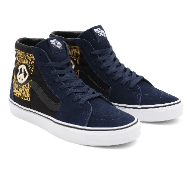 Vans Take A Stand Sk8-Hi Blue Classic Mens Womens - (Take A Stand) dress blues/black VN0A32QG9YJ Shoes