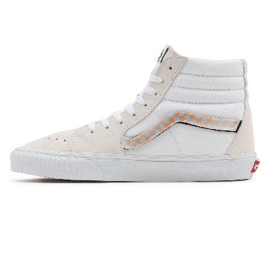 Vans Lenticular Sidestripe Sk8-Hi White Classic Mens Womens - (Lenticular Sidestripe) Blanc De Blanc/True White VN0A5KRHA53 Shoes