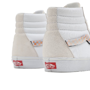 Vans Lenticular Sidestripe Sk8-Hi White Classic Mens Womens - (Lenticular Sidestripe) Blanc De Blanc/True White VN0A5KRHA53 Shoes