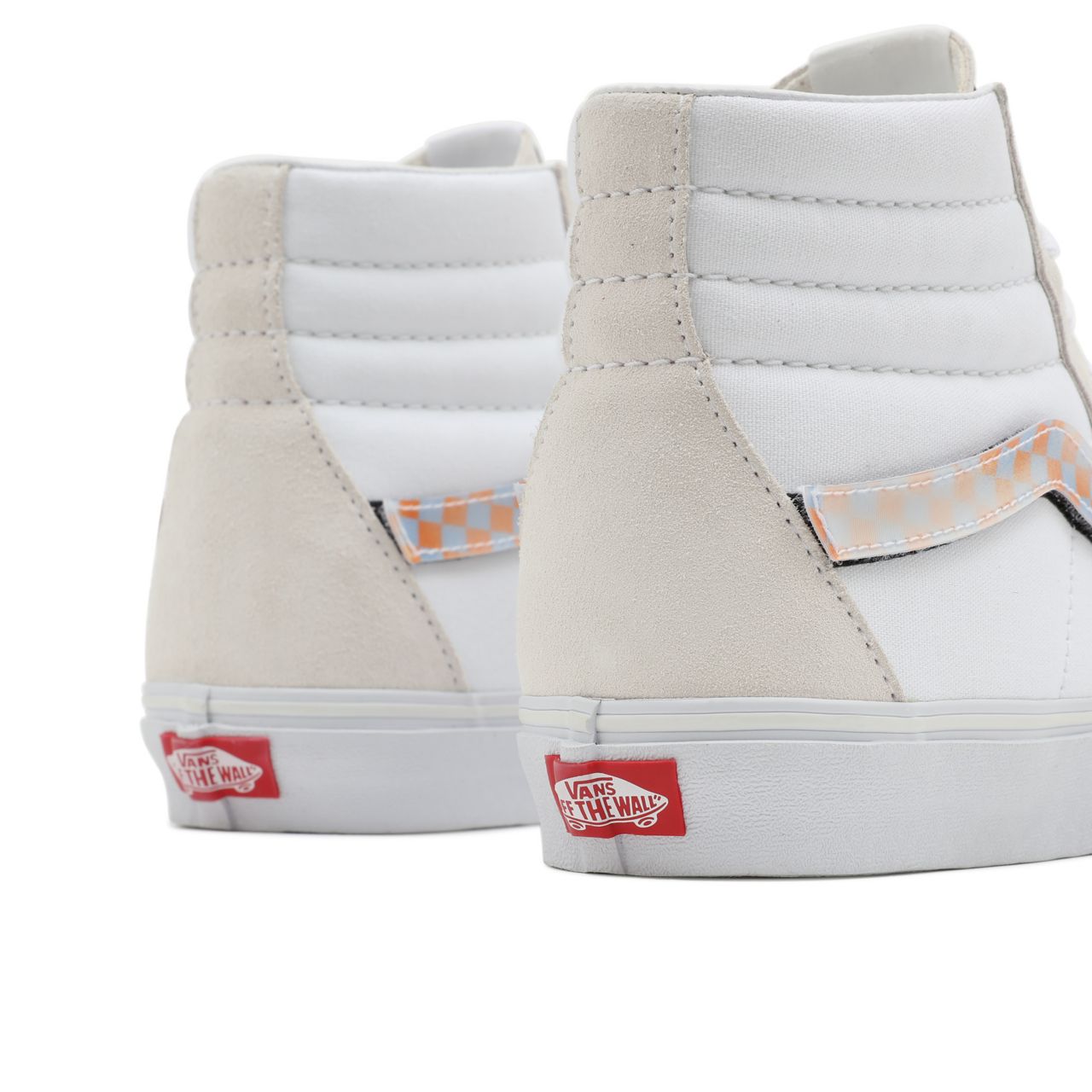 Vans Lenticular Sidestripe Sk8-Hi White Classic Mens Womens - (Lenticular Sidestripe) Blanc De Blanc/True White VN0A5KRHA53 Shoes