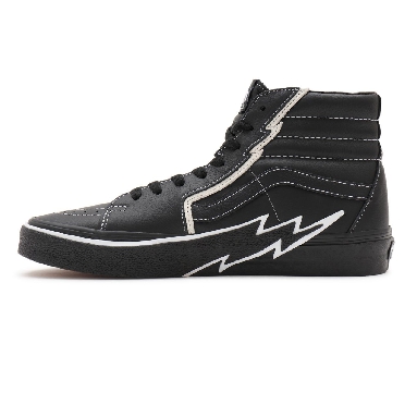 Vans Sk8-Hi Bolt Black Classic Mens Womens - Black/Black VN0A5JIVBKA Shoes