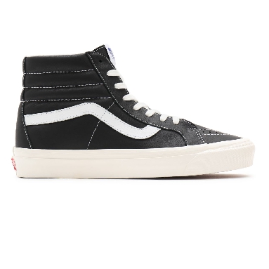 Vans Anaheim Factory Sk8-Hi 38 DX Black Classic Mens Womens - (Anaheim Factory) black/leather VN0A38GF103 Shoes