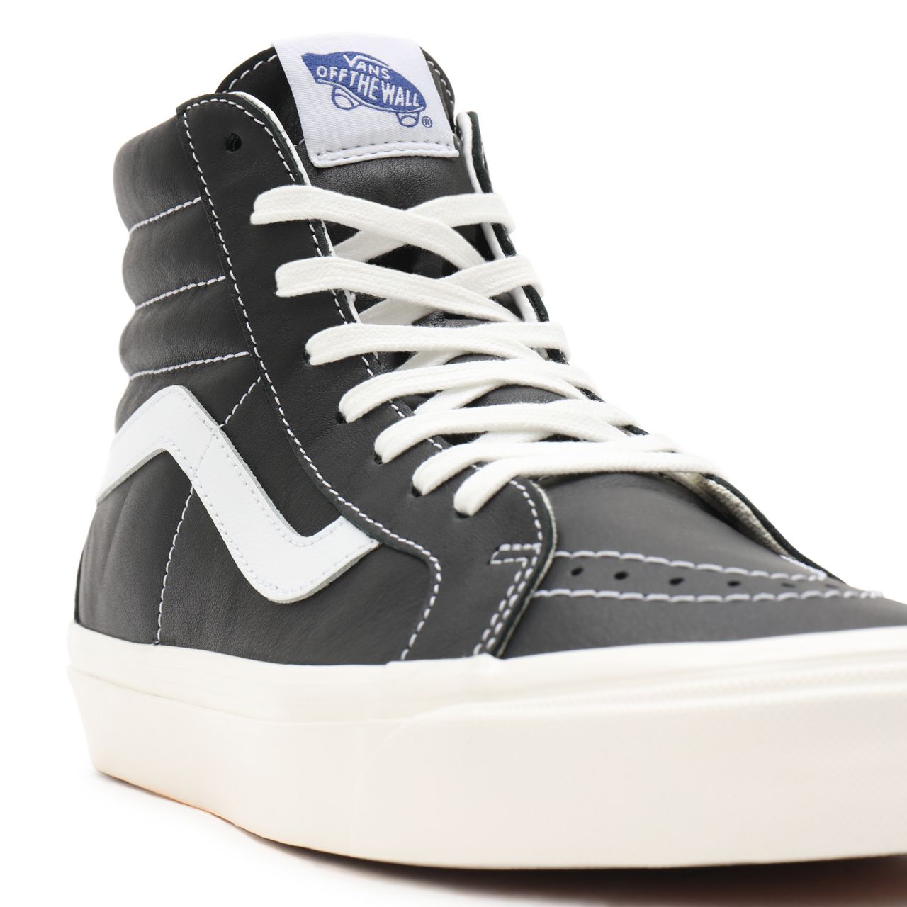 Vans Anaheim Factory Sk8-Hi 38 DX Black Classic Mens Womens - (Anaheim Factory) black/leather VN0A38GF103 Shoes