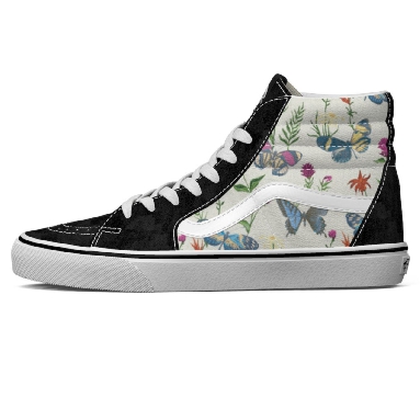 Vans Sk8-Hi Butterfly White Classic Mens Womens - MARSHMALLOW/TRU VN0A5HXVUC0 Shoes