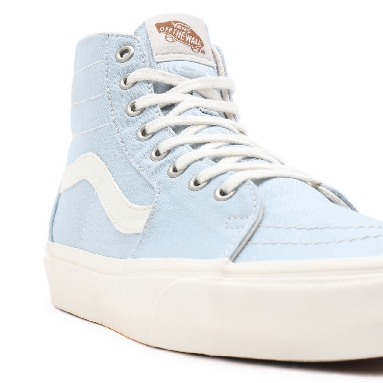 Vans Eco Theory Sk8-Hi Tapered Blue Classic Mens Womens - (Eco Theory) winter sky/natural VN0A4U169FR Shoes