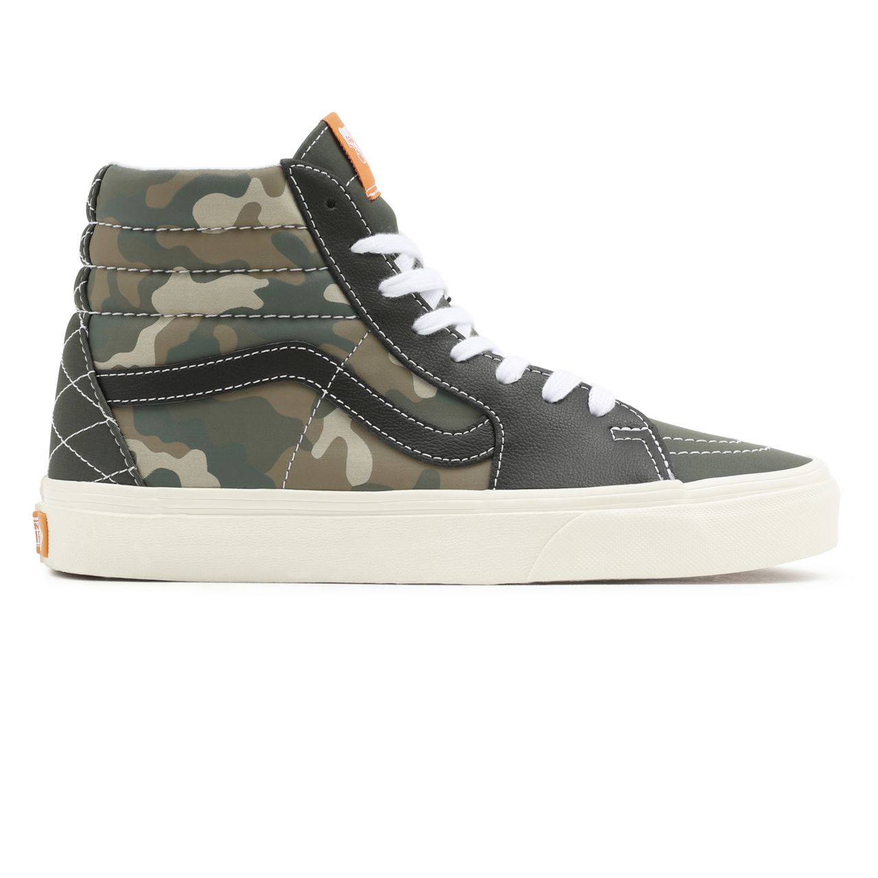 Vans Mixed Utility Sk8-Hi Green Classic Mens Womens - (Mixed Utility) Camo/Multi VN0A5JMJA57 Shoes