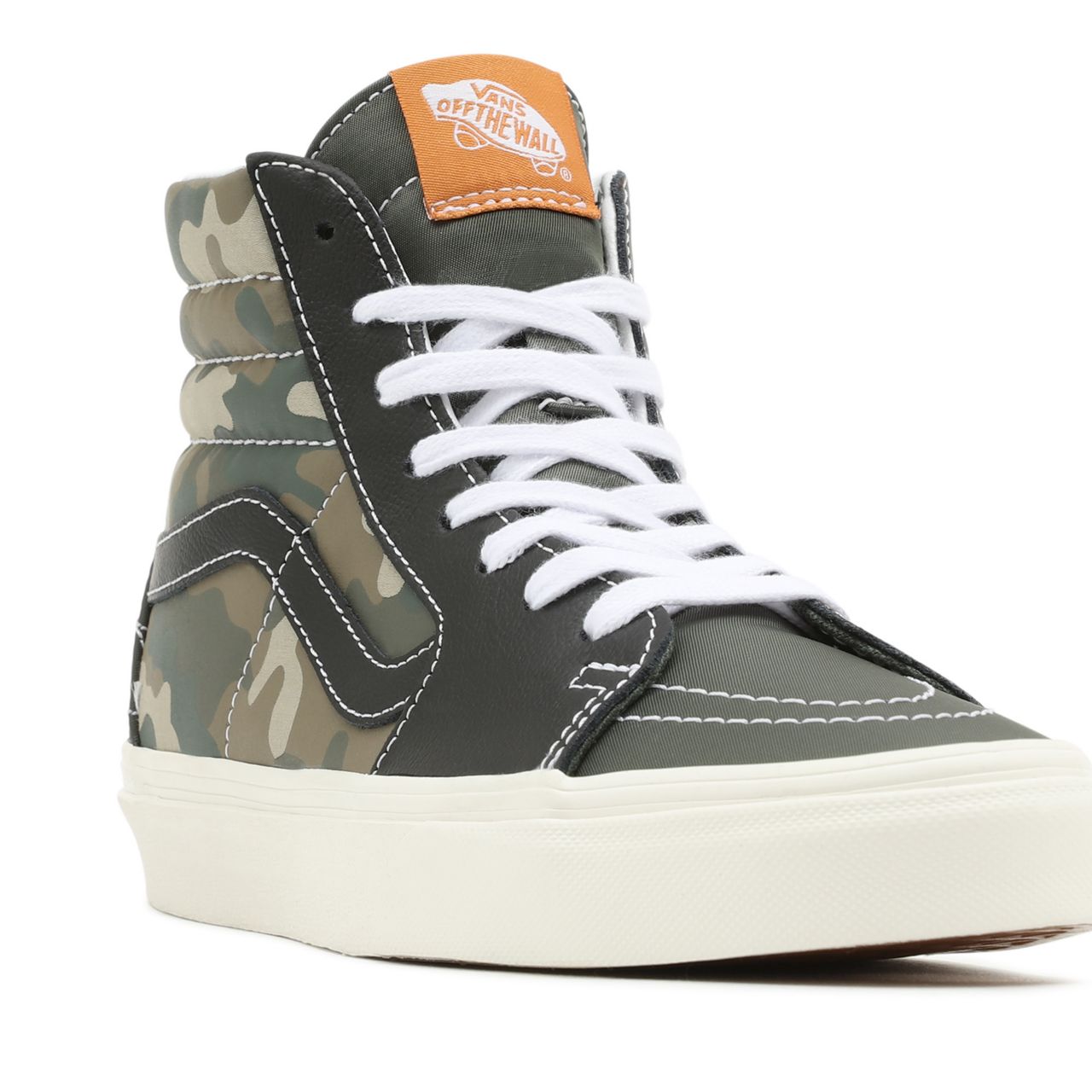 Vans Mixed Utility Sk8-Hi Green Classic Mens Womens - (Mixed Utility) Camo/Multi VN0A5JMJA57 Shoes