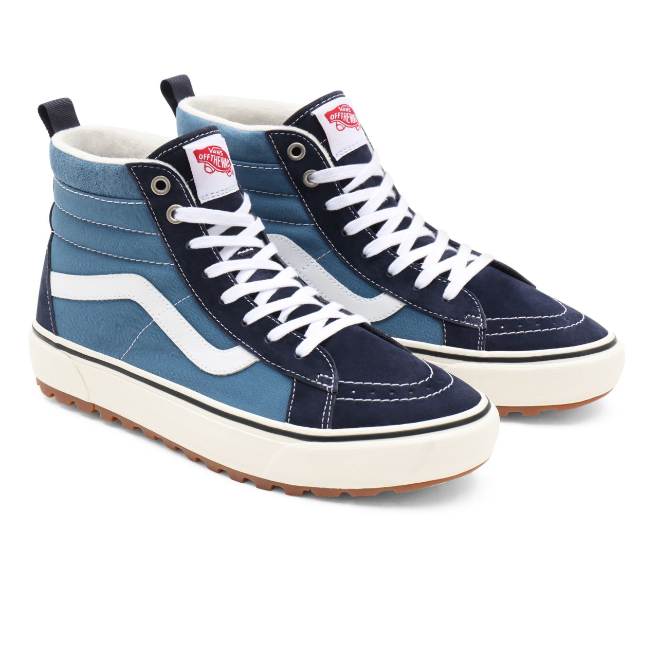 Vans Sk8-Hi MTE-1 Blue Classic Mens Womens - Navy/Navy VN0A5HZYNNY Shoes