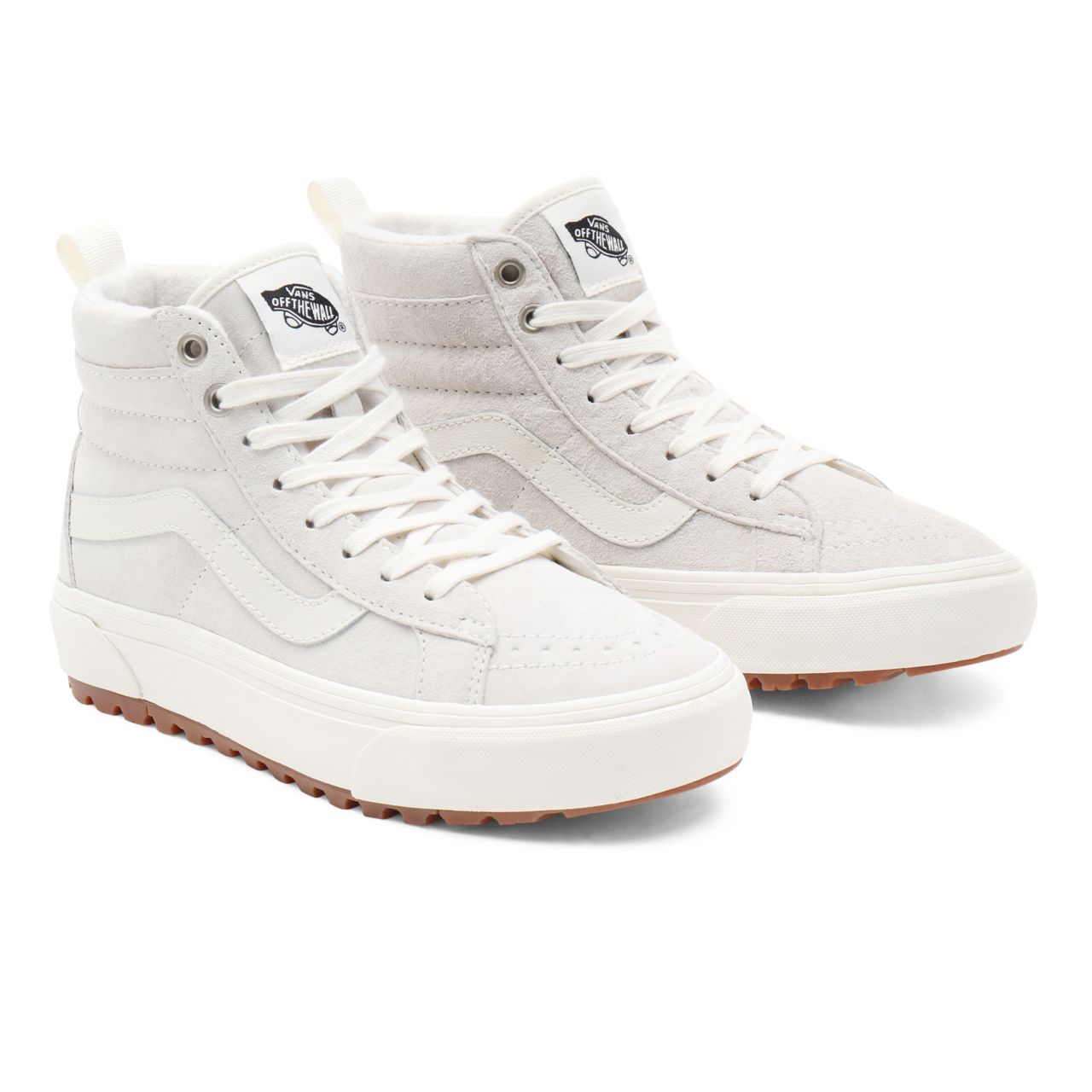 Vans Sk8-Hi MTE-1 White Classic Mens Womens - Marshmallow/Marshmallow VN0A5HZYQC5 Shoes