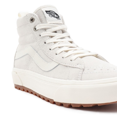 Vans Sk8-Hi MTE-1 White Classic Mens Womens - Marshmallow/Marshmallow VN0A5HZYQC5 Shoes