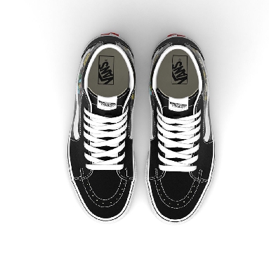 Vans Better Day Sk8-Hi Black Classic Mens Womens - (Better Day) black/true white VN0A5HXV936 Shoes