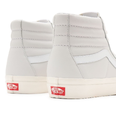 Vans Anaheim Factory Sk8-Hi 38 DX White Classic Mens Womens - (Anaheim Factory) True White/Leather VN0A38GF104 Shoes