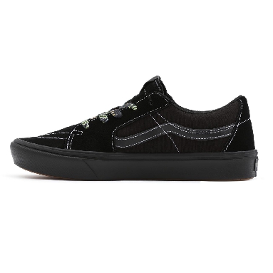 Vans Speed Lacer ComfyCush Sk8-Low Black Classic Mens Womens - (Speed Lacer) black/black VN0A4UVC9LC Shoes