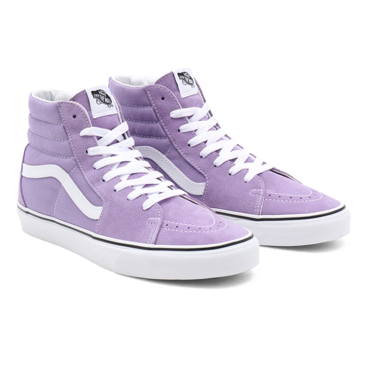 Vans Sk8-Hi Lilac Classic Mens Womens - chalk violet/true white VN0A32QG9GD Shoes