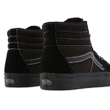 Vans Speed Lacer ComfyCush Sk8-Hi Black Classic Mens Womens - (Speed Lacer) black/black VN0A3WMB9LC Shoes