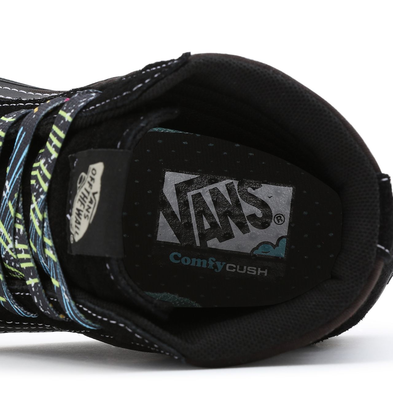 Vans Speed Lacer ComfyCush Sk8-Hi Black Classic Mens Womens - (Speed Lacer) black/black VN0A3WMB9LC Shoes