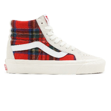 Vans Anaheim Factory Sk8-Hi 38 DX Multicolour Classic Mens Womens - (Anaheim Factory) pendleton/royal stewart tartan VN0A38GF9GT Shoes